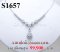 สร้อยคอเพชรแท้ธรรมชาติ (Natural Diamonds) 2.10 Ct.