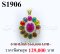 จี้นพเก้า ประดับเพชรแท้ธรรมชาติ (Natural Diamonds) 0.55 Ct.