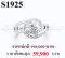 แหวนเพชรแท้ธรรมชาติ (Natural Diamonds) 0.65 Ct.