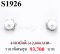 ต่างหูมุกข์ ประดับเพชรแท้ธรรมชาติ (Natural Diamonds) 0.35 Ct.