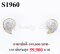 ต่างหูเพชรแท้ธรรมชาติ (Natural Diamonds) 1.60 Ct.