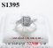 แหวนเพชรแท้ธรรมชาติ (Natural Diamonds) 0.55 Ct.