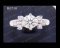 แหวนเพชรชู (Diamonds Ring) เพชร Heart&Arrow - Russian Cut