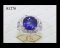 แหวนไพลินซีลอนธรรมชาติเจียระไน (Certified Natural Ceylon Blue Sapphire Ring)