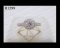 แหวนเพชรล้อม (Diamonds Ring)  เพชร Heart&Arrow - Russian Cut Finest