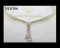 สร้อยคอเพชรกระจุกห้อย (Diamonds Necklace) เพชร Heart&Arrow – Russian Cut
