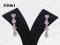 ต่างหูเพชร (Diamonds Earring) เพชร Heart & Arrow - Russian Cut Finest Diamonds