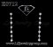 ต่างหูเพชรแท้ธรรมชาติ (Natural Diamonds) 1.20 Ct.