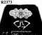 แหวนเพชรชู H&A  0.70 Ct. มี Cer E Color(น้ำ99%)/VVS 3EX/Non Flu ประดับเพชรข้าง