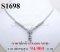 สร้อยคอเพชรแท้ธรรมชาติ (Natural Diamonds) 1.48 Ct.