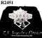 แหวนเพชรแท้ธรรมชาติ 1.11 Ct. น้ำ100-99% เพชรแท้ธรรมชาติ H&A-รัชเชี่ยนคัท 37 เม็ด  White gold เปอร์เซ็นต์สูงสุด หนัก 3.100 g.