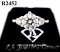แหวนเพชรแท้ธรรมชาติ 0.91Ct. มีใบ Cer F color (น้ำ 98)/VVS  *3Excellent /H&A/None Fluorescence* เพชรบ่า 0.18 Ct. 2 เม็ด (เพชรรวม 1.09 Ct.)  ทองคำเปอร์เซ็นต์สูงสุด 3.600 g.