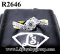 แหวนเพชรแท้ธรรมชาติ (Natural Diamonds) 0.66 Ct. มีใบCer E color (น้ำ 99%)/VVS