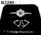 แหวนเพชรชู H&A 0.51 Ct. E Color/VVS 3EX/Non Flu