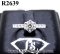 แหวนเพชรแท้ธรรมชาติ (Natural Diamonds) 0.72 Ct. มีใบ Cer E color (น้ำ 99%)/VVS