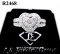 แหวนเพชรแท้ธรรมชาติ (Natural Diamonds)  น้ำงามที่สุด (Perfect Heart&Arrow Ideal Cut) 0.85 Ct.  เพชรแท้ธรรมชาติ H&A-รัชเชี่ยนคัท 42 เม็ด (น้ำ100-99%) ทองคำเปอร์เซ็นต์สูงสุด หนัก 4.500 g.