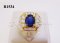 แหวนไพลินซีลอนเจียระไน 2.24 Ct. พร้อมใบเซอร์