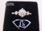 แหวนเพชรชูมีบ่า เพชร 0.72 Ct. Heart & Arrow 