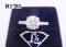แหวนเพชรชูก้านแถว เพชร  1.13  Ct.  Heart & Arrow