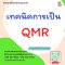 หลักสูตร เทคนิคการเป็น QMR