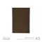 Book Cover A5 : Chocolate ช็อคโกแลต / Folio / ปกหนังสือกันน้ำ ผลิตจากกระดาษทำความสะอาดได้