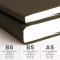 Book Cover A5 : Chocolate ช็อคโกแลต / Folio / ปกหนังสือกันน้ำ ผลิตจากกระดาษทำความสะอาดได้