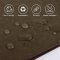 Book Cover A5 : Chocolate ช็อคโกแลต / Folio / ปกหนังสือกันน้ำ ผลิตจากกระดาษทำความสะอาดได้