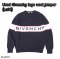 Givenchy LOGO WOOL JUMPER IN BLACK