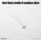 Gucci NECKLACE GG LOGO SILVER