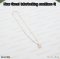 Gucci NECKLACE INTERLOCKING SILVER