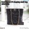 Chanel C19 SHOPPING BAG SMALL BLACK  (2022)