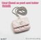 Chanel CARD HOLDER PINK PEARL TOP HOLO31