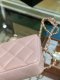 Chanel CARD HOLDER PINK PEARL TOP HOLO31