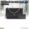Chanel WOC BLACK CAVAIR GHW MICROCHIP