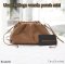 Bottega Veneta POUCH MINI IN BROWN