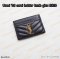YSL CARD HOLDER BLACK LAMB GHW 2024