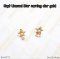 Dior EARRING STAR GOLD