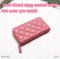 Chanel ZIPPY MEDIUM WALLET PINK CAVIAR GHW HOLO285