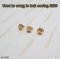 Louis Vuitton EARRING 3PCS. GOLD 2024