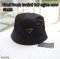 Prada BUCKET HAT NYLON NERO SIZEM