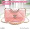 Chanel 19 SIZE26 PINK LAMB SHW MICROCHIP