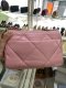 Chanel 19 SIZE26 PINK LAMB SHW MICROCHIP