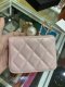 Chanel CARD HOLDER PINK PEARL TOP HOLO31