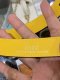 Gucci BELT GG SIZE75 DOT YELLOW