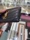 YSL CARD HOLDER BLACK LAMB GHW 2024