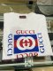 Gucci T-SHIRT WHITE SIZEM LOGO น้ำเงินแดง