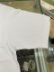 Gucci T-SHIRT WHITE SIZEM LOGO น้ำเงินแดง