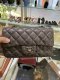 Chanel MINI 8” METALLIC CAVIAR SHW HOLO21