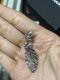 Chanel EARRING CC จี้ห้อยใบไม้ DIAMOND 2025