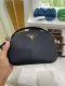 Prada SAFFIANO 2 ZIP NERO